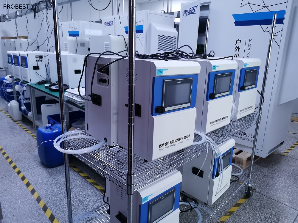 PCM200-Cr6+ Instrumento de análisis de máquina de monitor automático de calidad de agua de cromo hexavalente en línea